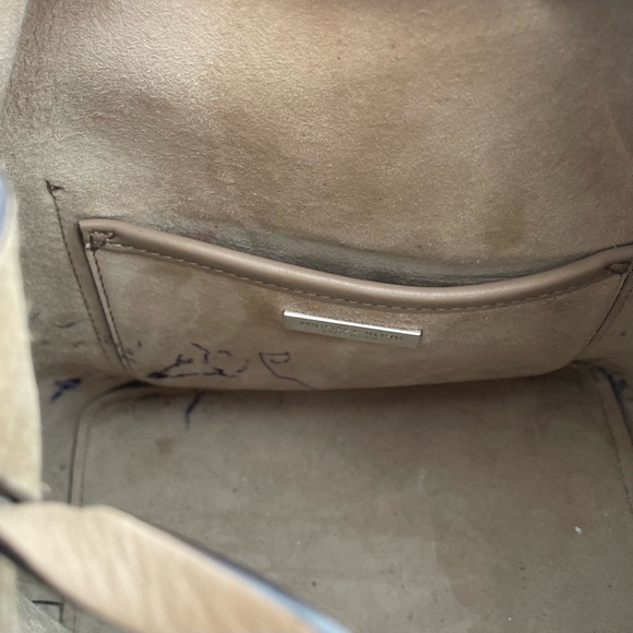 Michael Kors Taupe Leather Bucket Bag - Picture 5 of 5